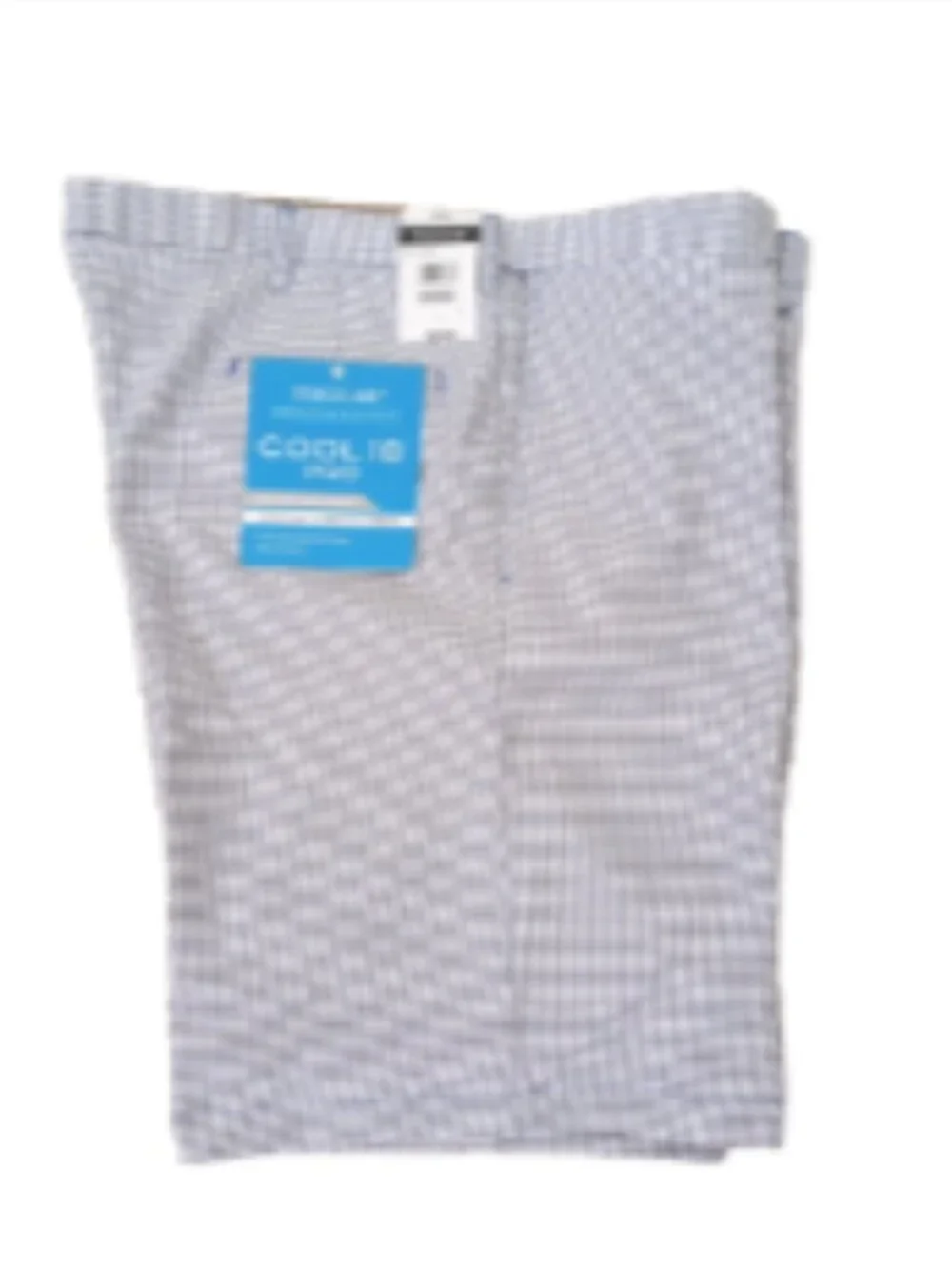 NWT Haggar Shorts Men 44 Cool 18 Pro Comfort Stretch Expandable Waist UV Protect